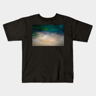 Golden Grasses Pine Forest Abstract Kids T-Shirt